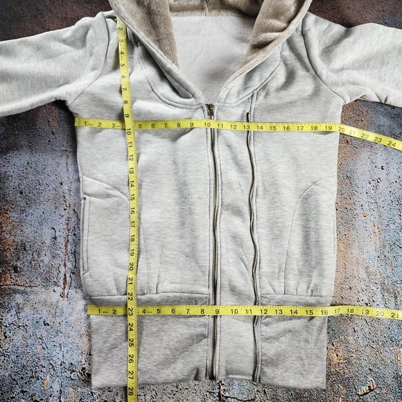 NWOT Adjustable Full Zip Lightweight Hoodie - Picture 8 of 13